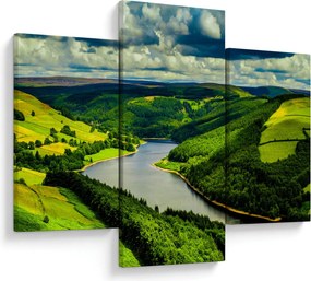 Tablou - Peisaj verde (90x60 cm)