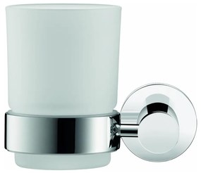 Duravit 99194600 - Suport pentru periuțe de dinți D-CODE, pentru montare pe perete, stânga, negru mat
