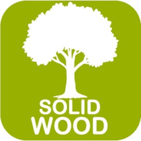 Coș de rufe în culoare naturală închisă din lemn 55 l Fondi – Wenko