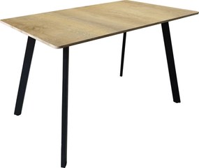 Masa Bucatarie/Dining Sergio MDF Stejar Sonoma, 120x70x75cm