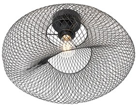 Plafonieră modernă neagră - Zora