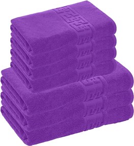 Set 7 Prosoape, Bumbac 100%, 550g/m²