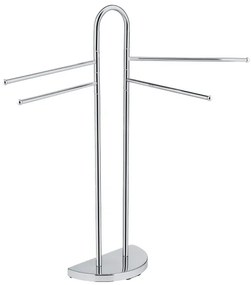 WENKO 16610100 - Suport pentru prosoape COSENZA 33x93,5 cm crom lucios