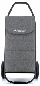 Geantă de cumpărături pe roți Rolser Com Polar 8Black Tube, gri