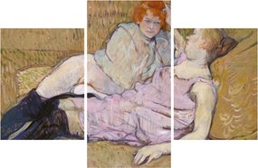 Tablou - Henri de Toulouse-Lautrec, The Sofa, reproducere (90x60 cm)