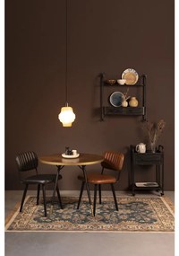 Masa dining rotunda nuc si alama Ø 91cm Denise