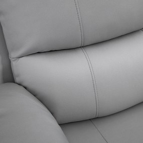 HOMCOM Relaxsessel, fotoliu de întindere, spătar reglabil, rotativ, funcție de balansare, cu suport pentru picioare, oțel, gri, 93 x 100 x 98Îcm | Aosom Romania