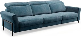 Canapea lemn masiv Mellow, 238 × 87 × 104 cm