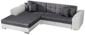 Supermobel Colțar extensibil SORENTO, 294x80x196, sawana05/madryt511 (soft17), stânga