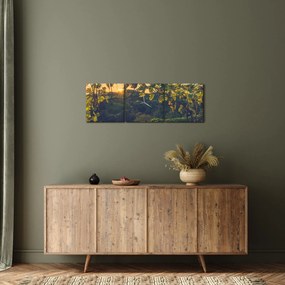 Tablou - Podgorii (cu ceas) (90x30 cm)