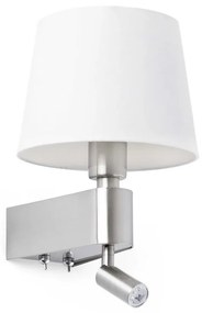 Lampă LED de perete ROOM 1xE27/15W/230V + 1xLED/3W FARO 29976