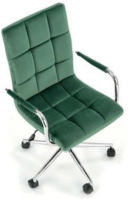 Scaun de birou Gonzo 4 Velvet Verde – H105 cm