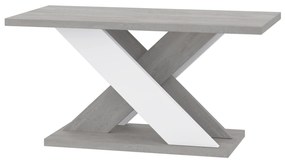 Masă de cafea Xalin (gri deschis + Alb). 1055278