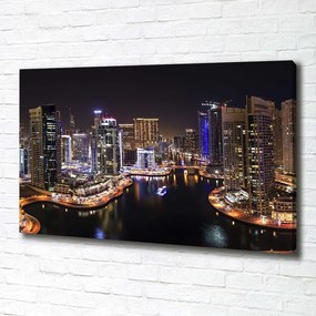 Imprimare tablou canvas Marina in dubai