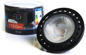 Bec LED dimabil ES111 BULB negru 15W 3000K