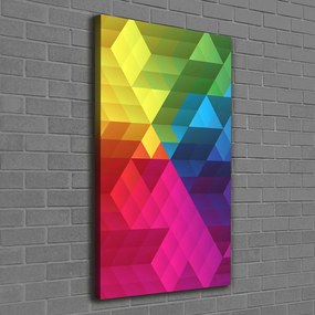 Pictură pe pânză Fundal geometrică