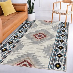 Covor tip traversă lavabil 80x200 cm Ethnic Geo – Mila Home