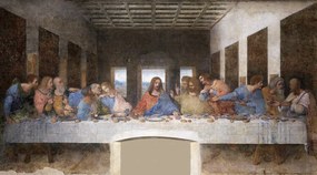 Reproducere The Last Supper, 1495-97 (fresco), Leonardo da Vinci