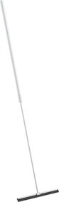 Racleta pentru sticla cu maner telescopic Omnires Uni finisaj alb mat 30 cm