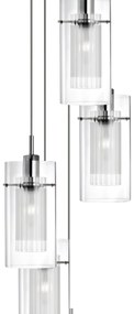 Lustra suspendata design modern Duo 5L crom 2305-5 SRT