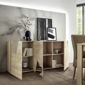 Comodă TAVRI, stejar sonoma