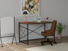 Masă PC Vanutu (Nuc + negru) . 1094899