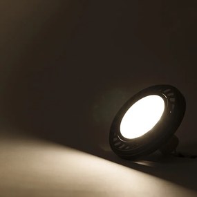 Bec LED GU10 reglabil în 3 trepte AR111 8W 700lm 2700K