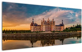 Tablou cu castel (120x50 cm)