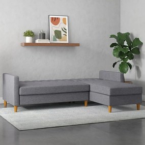 Colțar gri extensibil Celine – Støraa