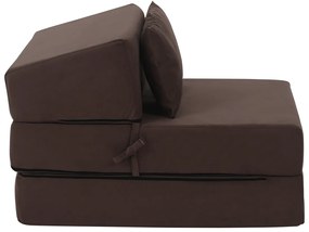 Scaun pliant/saltea PELOS, maro