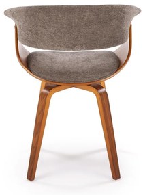 Scaun K545 gri/nuc H83 cm