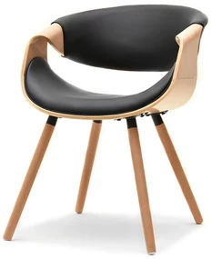 Scaun Bjorn K (stejar negru + stejar). 1110932