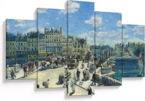 Tablou - Auguste Renoir, Pont Neuf, Paris, reproducere (150x105 cm)