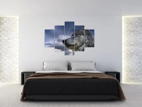 Tablou - Cap de lup (150x105 cm)