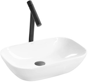 Lavoar Celia ceramica sanitara Alb – 50 cm