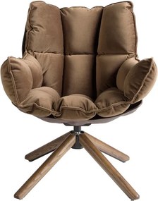 Fotoliu pivotant modern ultra confortabil Brown