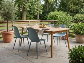 Scaun bucatarie OSAKA plastic, petrol