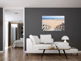 Tablou - Plajă (90x60 cm)