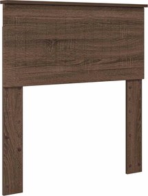 vidaXL Tăblie cap Stejar închis 80 cm Lemn compozit