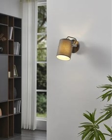Eglo 98138 - Aplică de perete tip spot VILLABATE 1xE27/10W/230V