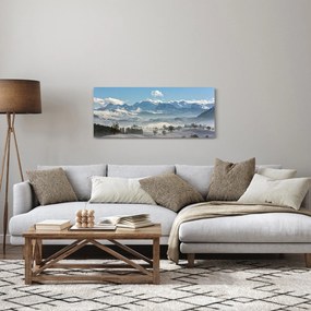 Tablou cu munții înzăpeziți (120x50 cm)