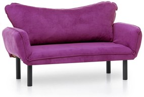 Canapea două locuri Charlene (violet). 1101557
