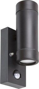 Rabalux 8835 - Aplica de perete pentru exterior cu senzor MEDINA 2xGU10/10W/230V