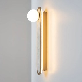 Aplica LED mozaic din sidef natural Capiz Perlamour