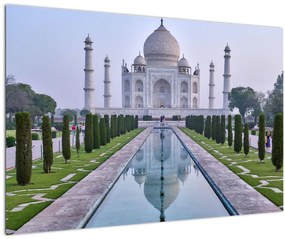 Tablou - Taj Mahal în răsăsrit de soare (90x60 cm)
