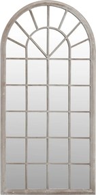 vidaXL Oglindă,nisip, 90x45 cm,fier, pentru utilizare în interior