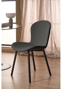 Scaun de dining gri închis Esra – Actona