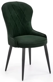Scaun de bucaterie Rilla, verde/negru