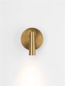 Aplica cu Spot LED directionabil stil minimalist TICO auriu, NVL-9695148