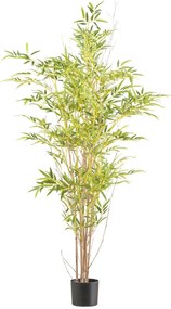 Planta artificială Bambus, 150 cm, verde